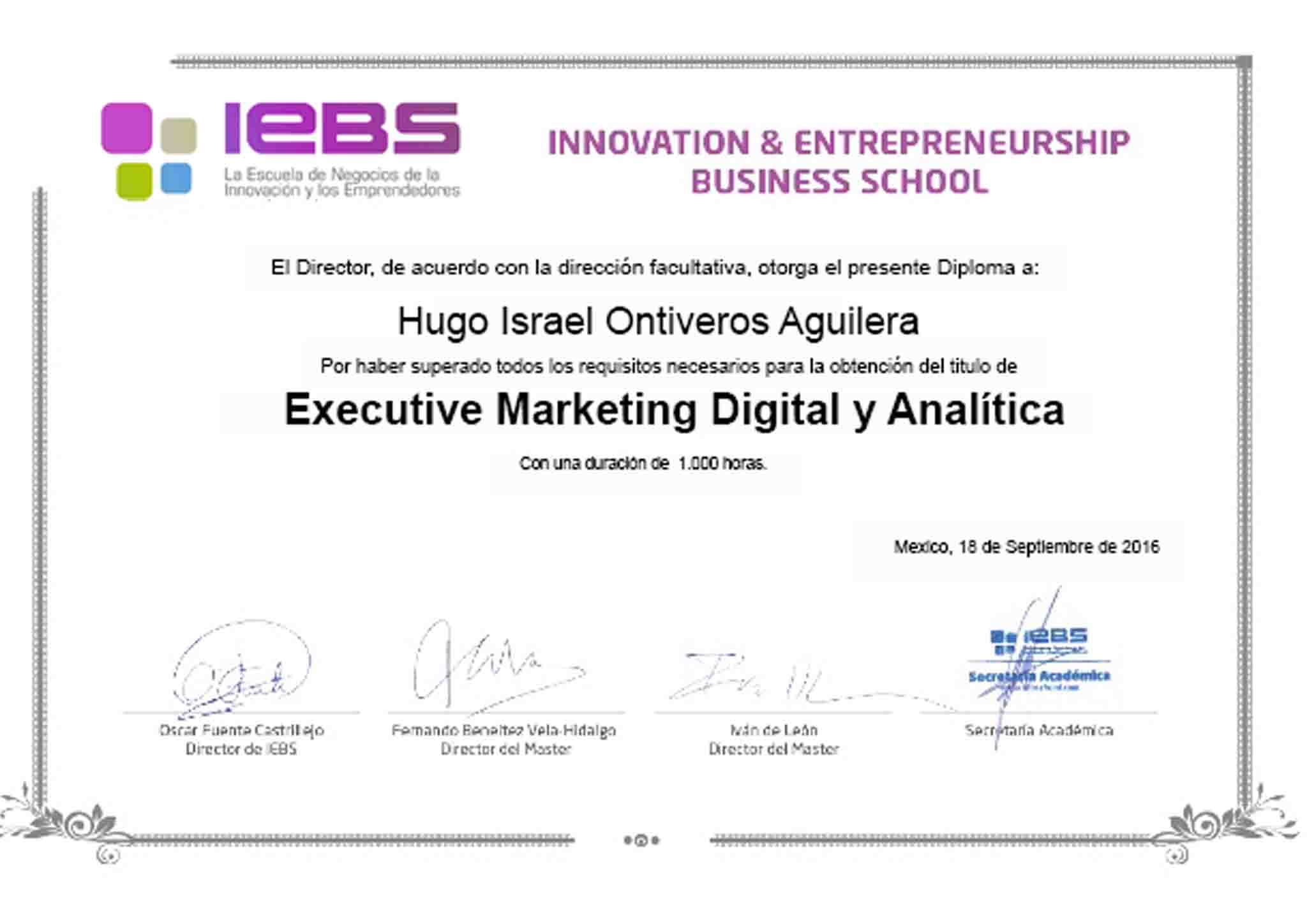 Diploma Executive Marketing Digital